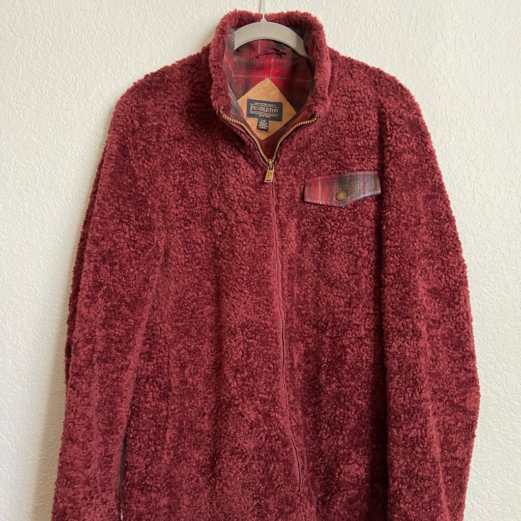 Pendleton Maroon Jacket